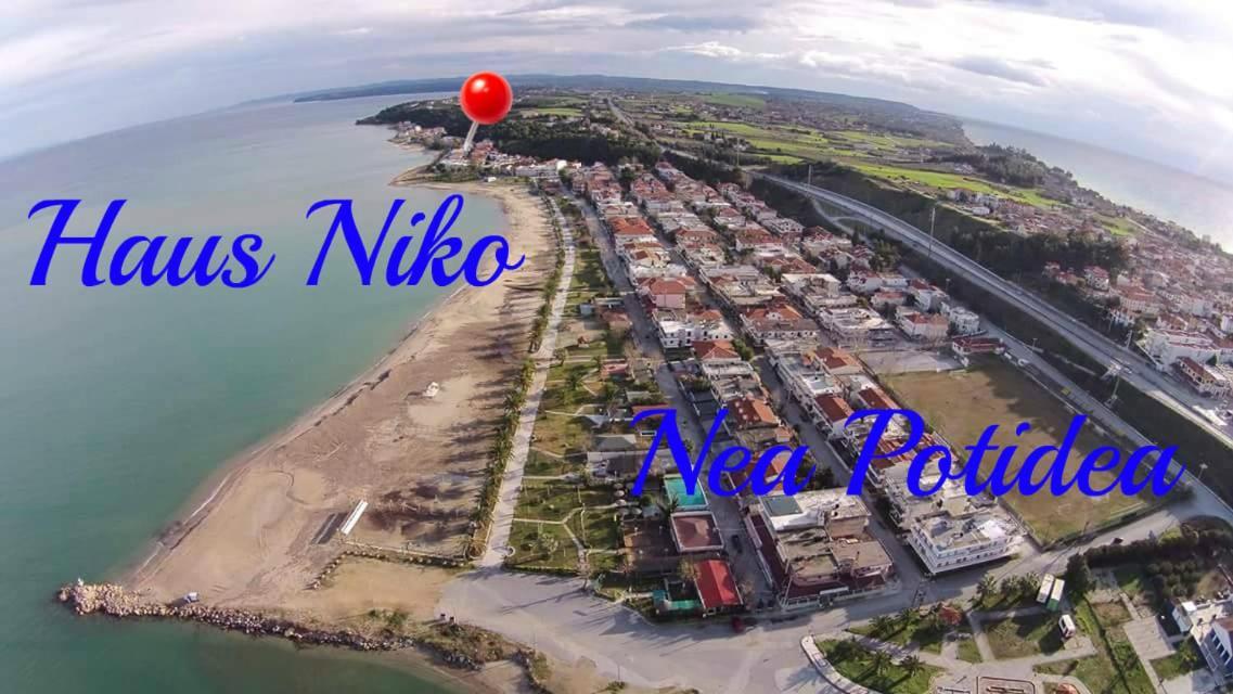 Haus Niko Apartments And Suites Nea Poteidaia Esterno foto